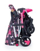 COSATTO Carucior pentru gemeni Woosh Double Unicorn Land 0-22 kg cu husa de ploaie