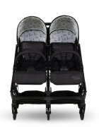 COSATTO Carucior pentru gemeni Yo Double Foxed 0-22 kg cu husa de ploaie
