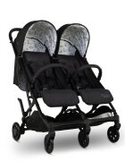 COSATTO Carucior pentru gemeni Yo Double Foxed 0-22 kg cu husa de ploaie