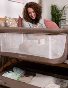 COSATTO Patut pliabil pentru copii Close to me Lollop greutate admisa 9 kg include geanta de transport plasa anti-tantari si curele de fixare pentru pat