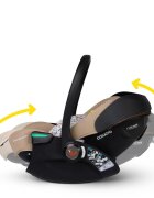 COSATTO Scaun auto Acorn Recline Foxford Hall cu baza isofix rotativa insertii moi husa detasabila copertina reglabila