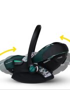 COSATTO Scaun auto Acorn Recline Masquerade cu baza isofix rotativa insertii moi husa detasabila copertina reglabila