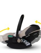 COSATTO Scaun auto Acorn Recline Whisper cu baza isofix rotativa insertii moi husa detasabila copertina reglabila