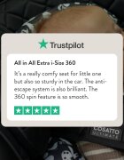 COSATTO Scaun auto All in All Extra Meadow 40-150 cm I-Size Isofix SIPS Rotatie 360 Tetiera reglabila