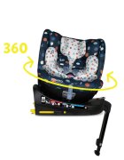 COSATTO Scaun auto Come and go 2 Spot On I-Size Rotatie 360 SIPS Isofix Tetiera reglabila