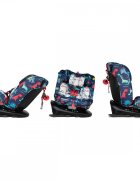 COSATTO Scaun auto Get Set Gro D Is For Dino I-Size Rotativ 360 Spatar si Tetiera reglabile Husa detasabila Isofix TopTether 40-150 cm