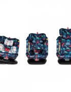 COSATTO Scaun auto Get Set Gro D Is For Dino I-Size Rotativ 360 Spatar si Tetiera reglabile Husa detasabila Isofix TopTether 40-150 cm