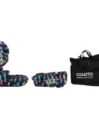 COSATTO Scaun auto Ninja i-Go Beep Beep 100x150 cm i-Size pliere compacta material eco tetiera reglabila huse detasabile geanta de transport