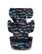 COSATTO Scaun auto Ninja i-Go Beep Beep 100x150 cm i-Size pliere compacta material eco tetiera reglabila huse detasabile geanta de transport