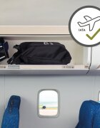 COSATTO Scaun auto Ninja i-Go Cherry Pie 100x150 cm i-Size pliere compacta material eco tetiera reglabila huse detasabile geanta de transport