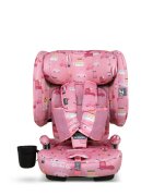 COSATTO Scaun auto pentru copii i-Size 76-150 cm On The Go Itchy Feet Rosy cu sistem Isofix si Top-Tether pliere compacta geanta de transport