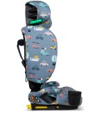 COSATTO Scaun auto pentru copii i-Size 76-150 cm On The Go Itchy Feet Sky cu sistem Isofix si Top-Tether pliere compacta geanta de transport