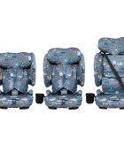 COSATTO Scaun auto pentru copii i-Size 76-150 cm On The Go Itchy Feet Sky cu sistem Isofix si Top-Tether pliere compacta geanta de transport