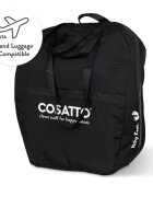 COSATTO Scaun auto pentru copii i-Size 76-150 cm On The Go Silhouette cu sistem Isofix si Top-Tether pliere compacta geanta de transport