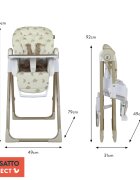 COSATTO Scaun de masa pentru copii Pip Cherry Pie 0+