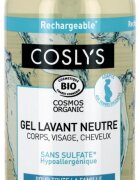 Coslys Gel de dus Bio ten maini corp si par pentru toata familia fara parfum 1 litru