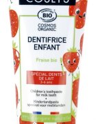 Coslys Pasta de dinti Bio pentru dinti de lapte 3-6 ani cu capsuni 50 ml