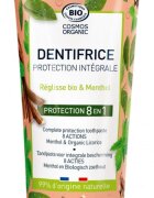 Coslys Pasta de dinti Bio protectie completa 8 in 1 cu mentol si lemn dulce 100g