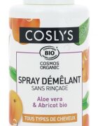 Coslys Spray styling Bio descalcire fara clatire cu aloe vera si caise 100 ml