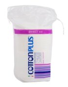 COTTON PLUS Dischete demachiante ovale 9x7 cm 40 bucpachet