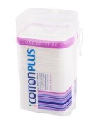 COTTON PLUS Dischete demachiante patrate 8x8 cm 50 bucpachet