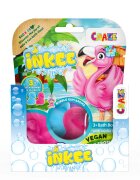 Craze Bombe de baie Inkee 3 bucati asortate in forma de Flamingo