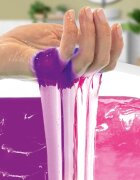 Craze Slime de baie sirena Galupy cu vitamina E si culoare schimbatoare de la roz la mov