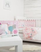 CuddleCo Set de pat 2 piese pentru bebelusi Comfi-Dreams Lovebirds