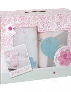 CuddleCo Set de pat 2 piese pentru bebelusi Comfi-Dreams Lovebirds
