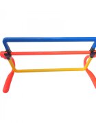 CWR Obstacol reglabil pe inaltime 3 in 1 multicolor