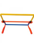 CWR Obstacol reglabil pe inaltime 3 in 1 multicolor