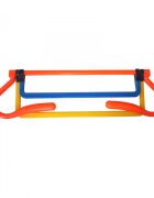 CWR Obstacol reglabil pe inaltime 3 in 1 multicolor