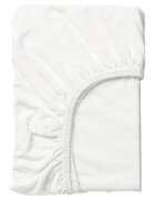 Danpol Cearsaf din bumbac jersey cu elastic pe contur 100x50 cm Alb