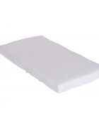 Danpol Cearsaf din bumbac jersey cu elastic pe contur 100x50 cm Alb