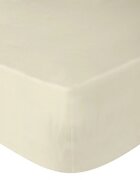 Danpol Cearsaf din bumbac jersey cu elastic pe contur 120x60x15 cm Vanila
