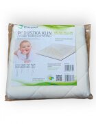 Danpol Perna memory foam antiregurgitare pentru bebelusi plan inclinat husa matlasata cu Aloe Vera 40x38 cm