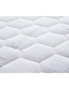 Danpol Saltea pentru copii cocos 6 cm latex 3 cm cu husa detasabila bumbac cashmere 127x63x10 cm