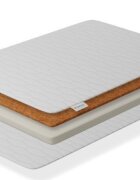 Danpol Saltea pentru copii cocos spuma T18 cu husa detasabila bumbac 140x70x10 cm