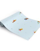 DECOFUN Rola tapet 10 x 052 m Winnie the Pooh Wood