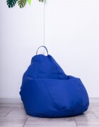 Decoriciu Fotoliu puf Bean bag blue XL cu husa interioara