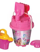 DEDE Set jucarii de nisip Barbie Roz