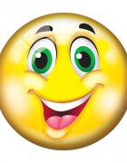 Dema-Stil Minge mare din PVC 23 cm Emoji