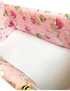 DESEDA Aparatori Maxi Ursi cu albine pe roz 120x60 cm