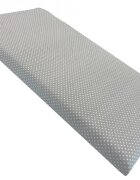 DESEDA Cearsaf cu elastic pe colt 120x60 cm Buline albe pe gri