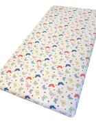 DESEDA Cearsaf cu elastic roata 120x60 cm Fluturasi