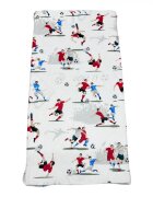 DESEDA Cearsaf cu elastic roata 120x60 cm Fotbalisti