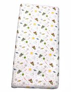 DESEDA Cearsaf cu elastic roata 140x70 cm Aventura in cosmos
