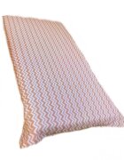 DESEDA Cearsaf cu elastic roata 140x70 cm Zig-zag