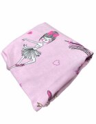 DESEDA Cearsaf din finet cu elastic roata pat 120x60 cm