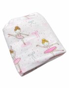 DESEDA Cearsaf din finet cu elastic roata pat 120x60 cm